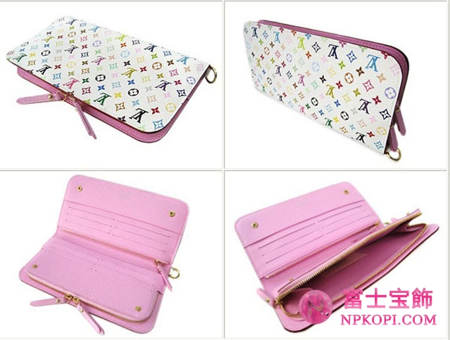 ルイヴィトンコピー マルチカラー財布　ポルトフォイユアンソリットM93751
